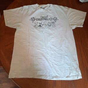 🔥Box Lunch Animal Crossing Womens Size Large Pastel Tie Dye T-Shirt 